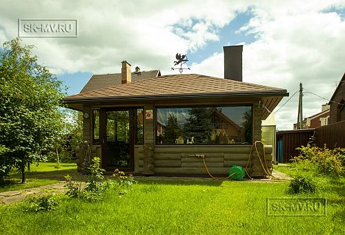 Строительство зимнего каркасного дома 222 кв м с эркером и гаражом в п Володарский - 15