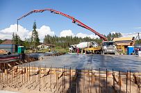 Монтаж индивидуального расчётного фундамента УШП PRO для строительства кирпичного дома в Рощино 2, S плиты = 530 кв.м, Лениградская обл. - мини - 50