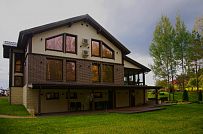 Строительство современного каркасного коттеджа с цокольным этажом в п Ольшаники - мини - 4