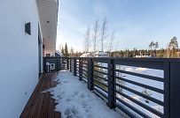 Фото репортаж с места строительства загородного коттеджа из газобетона с сауной внутри в Савое Ленобласти  - мини - 3