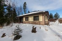 Построенный одноэтажный дом из газобетона с шатровой крышей в СНТ Фауна - мини - 11