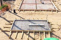 Монтаж индивидуального расчётного фундамента УШП PRO для строительства каркасного дома в Рощино 2, S заливки = 178 кв.м, Лениградская обл. - мини - 4