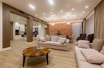 Дизайн интерьера загородного дома из кирпича в Пениках 1 - мини - 35