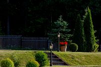 Одноэтажная усадьба в английском стиле в КП Галактика, технология каркас - мини - 16