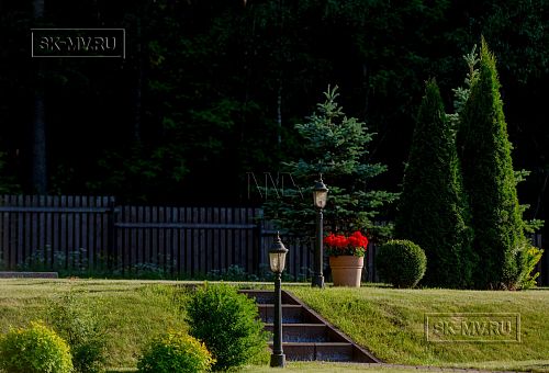 Одноэтажная усадьба в английском стиле в КП Галактика, технология каркас - 16