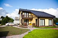 Строительство каркасного дома Приютино 1 площадью 165 кв м с террасой и пятью спальнями в СНП Гранит - мини - 23