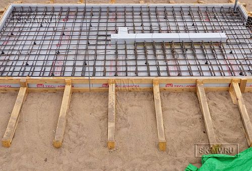 Монтаж индивидуального расчётного фундамента УШП PRO для строительства каркасного дома в Рощино 2, S заливки = 178 кв.м, Лениградская обл. - 10