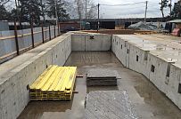 Монтаж фундамента УШП для строительства большого спа-комплекса 1000 кв м с бассейном в городе Котельники Московской области - мини - 16