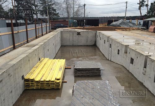 Монтаж фундамента УШП для строительства большого спа-комплекса 1000 кв м с бассейном в городе Котельники Московской области - 16