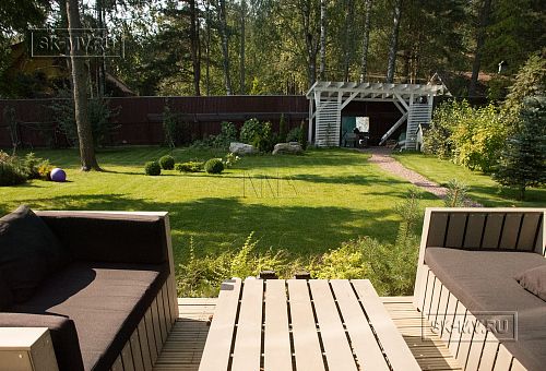 Строительство каркасного дома с навесом для автомобиля в п Пески - 4