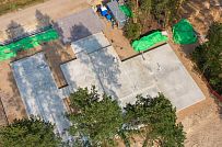 Монтаж индивидуального расчётного фундамента УШП PRO для строительства кирпичного дома в Рощино 2, S плиты = 530 кв.м, Лениградская обл. - мини - 76