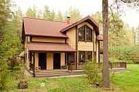 Строительство зимнего каркасного дома 175 кв м с эркером и мансардным этажом в п Вырица - мини - 20