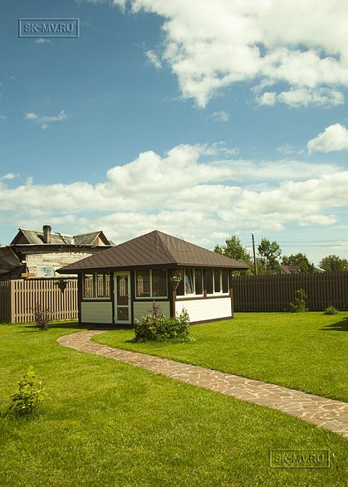 Ландшафтный дизайн домовладения в Володарском 7