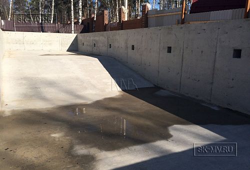 Монтаж фундамента УШП для строительства большого спа-комплекса 1000 кв м с бассейном в городе Котельники Московской области - 43