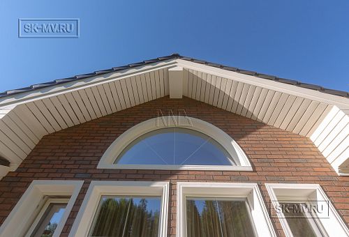 Одноэтажная усадьба в английском стиле в КП Галактика, технология каркас - 13