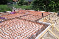 Монтаж фундамента УШП для строительства каркасного дома в пос Солнечное - мини - 5