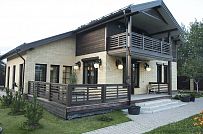 Строительство двухэтажного каркасного дома в альпийском стиле в Петергофе - мини - 2