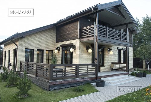 Строительство двухэтажного каркасного дома в альпийском стиле в Петергофе - 2