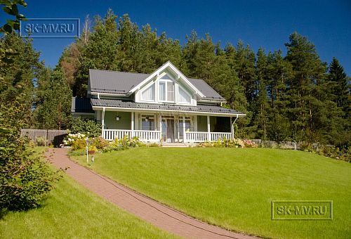 Строительство теплого каркасного дома 185 кв м для постоянного проживания в Северная корона 79 в Волочаевке - 31