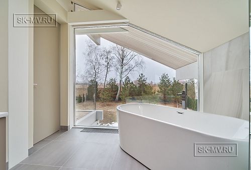 Пример внутренней отделки фахверкого дома в КП Монтевиль - 30