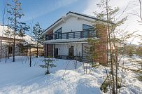 Фото репортаж с места строительства загородного коттеджа из газобетона с сауной внутри в Савое Ленобласти  - мини - 8