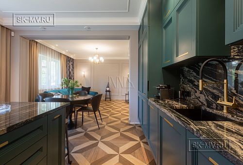 Дизайн интерьера двухэтажного каркасного дома в Сестрорецке - 7