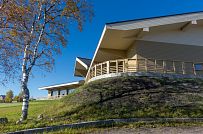 Построенный клубный дом с рестараном по технологии фахверк для гольф-клуба Земляничные поляны - мини - 16