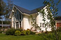 Строительство каркасного дома с навесом для автомобиля в п Пески - мини - 20