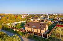 Летняя кухня с террасой барбекю и бильярдной в Оликах под ключ - мини - 19