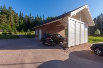 Одноэтажная усадьба в английском стиле в КП Галактика, технология каркас - мини - 12