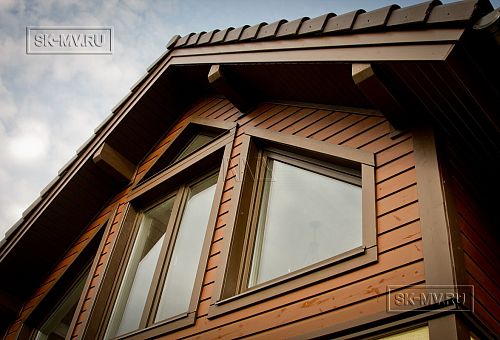 Строительство двухэтажного каркасного коттеджа 180 кв м в альпийском стиле в КП Смартвилль Москва - 3