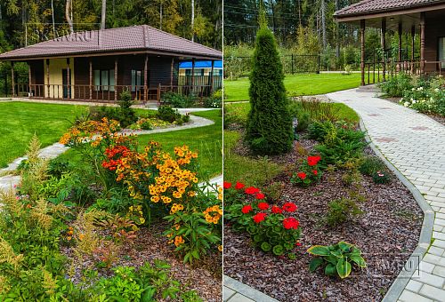 Ландшафтный дизайн участка в Сосновом бору 7 - 1