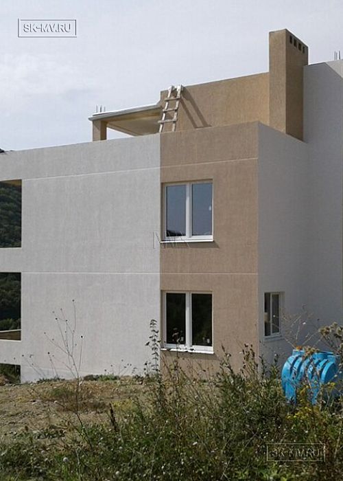 Строительство четырехэтажного дома в стиле Хай Тек, в КП Наше место