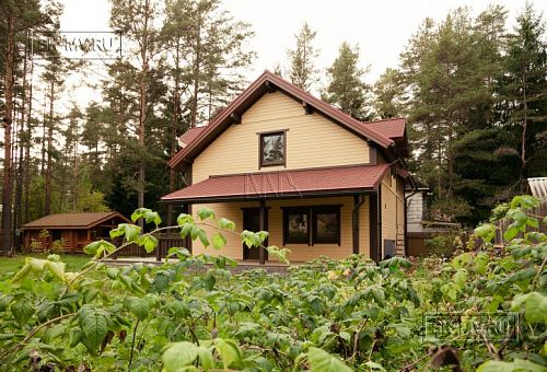 Строительство зимнего каркасного дома 175 кв м с эркером и мансардным этажом в п Вырица - 6