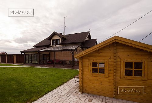 Строительство зимнего каркасного дома с верандой в д Олики - 41