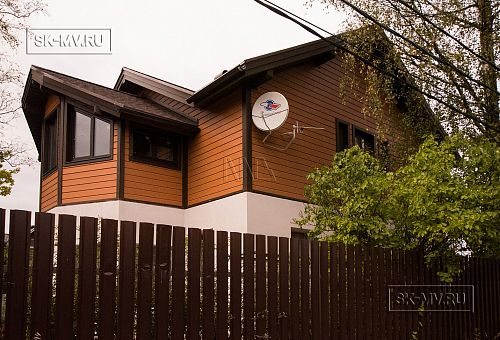 Строительство комбинированного загородного дома из газобетона и дерева в п Володарский - 2