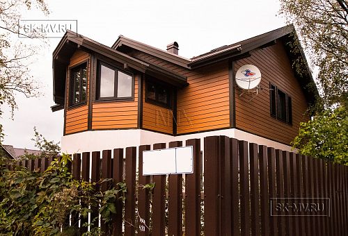 Строительство комбинированного загородного дома из газобетона и дерева в п Володарский - 8