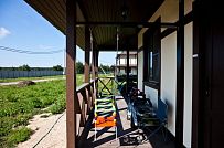 Построенный в п Парквей по каркасной технологии двухэтажный загородный дом в стиле фахверк площадью 200 кв м - мини - 7