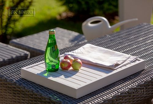 Одноэтажная усадьба в английском стиле в КП Галактика, технология каркас - 27