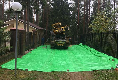 Монолитный дом строится в п Тарасово Ленинградской области - 5