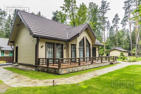 Бани с террасой и барбекю--1