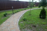 Ландшафтная архитектура участка в Пегелево - мини - 10