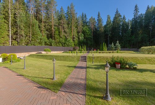 Одноэтажная усадьба в английском стиле в КП Галактика, технология каркас - 5