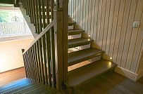 Пример внутренней отделки комбинированного загородного дома с цокольным этажом в п Ольшанки - мини - 43