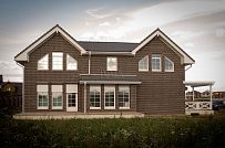 Строительство каркасного коттеджа с кирпичной отделкой в поселке Черничные поля Москва - мини - 21