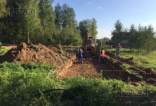 2. Выемка почвенно-растительного слоя