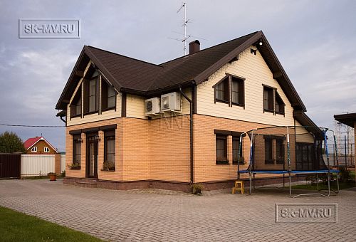 Строительство зимнего каркасного дома с верандой в д Олики - 50