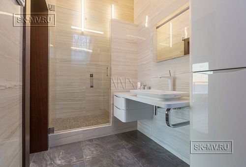 Пример внутренней отделки дома фахверк в п Пески - 8