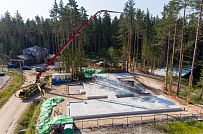 Монтаж индивидуального расчётного фундамента УШП PRO для строительства кирпичного дома в Рощино 2, S плиты = 530 кв.м, Лениградская обл. - мини - 54