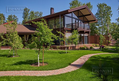 Фото репортаж с места строительства SPA комплекса с панорамными окнами в Котельниках - 15